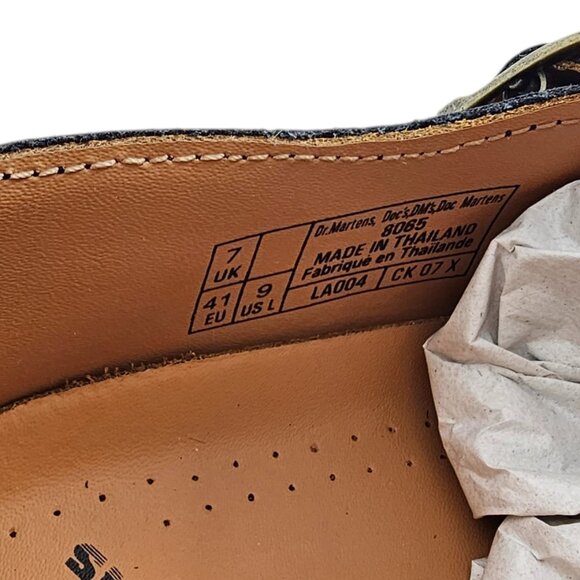 Dr. Martens Womens Classic Mary Jane Loafer, Black Patent Lamper, Leather Size 9 - Picture 3 of 7